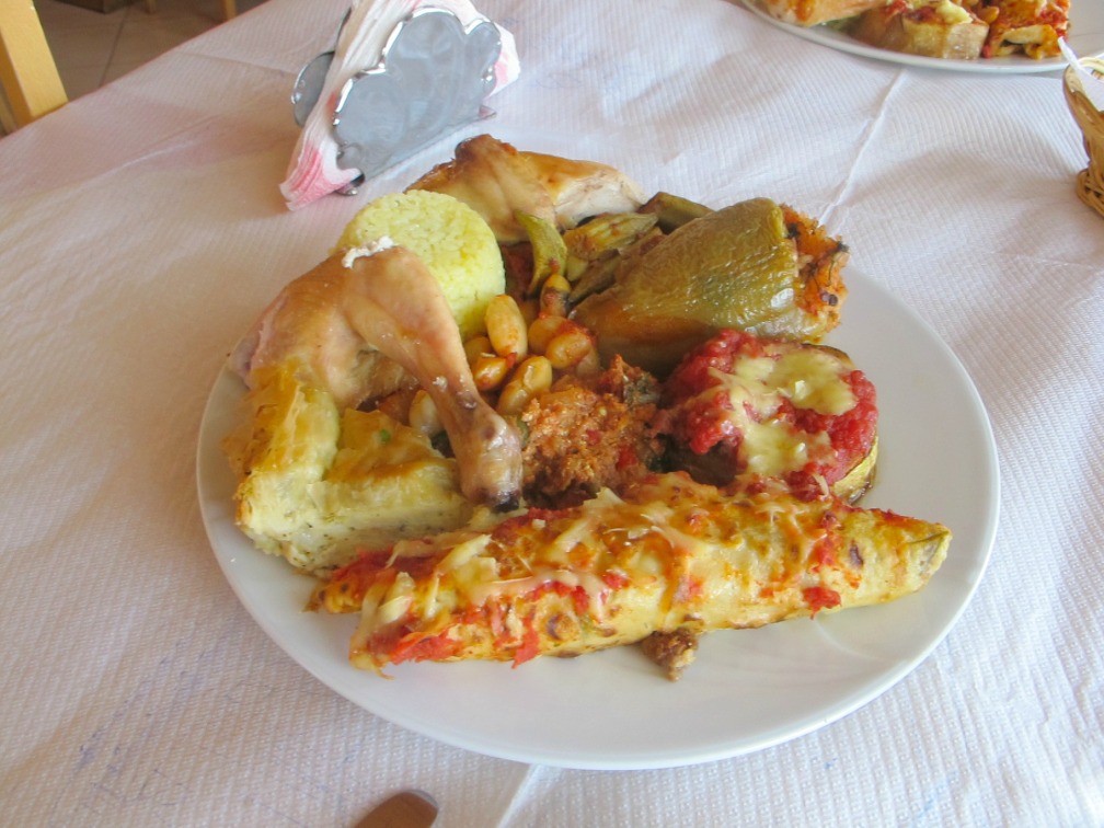 Albanian fare... Byrek (a spinach pie is my personal favorite!)